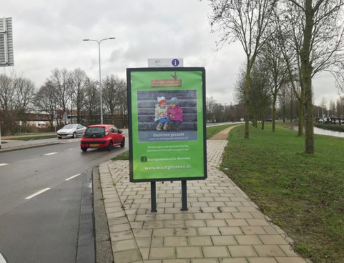 Buurtgezinnen te zien in diverse abri’s in Woerden