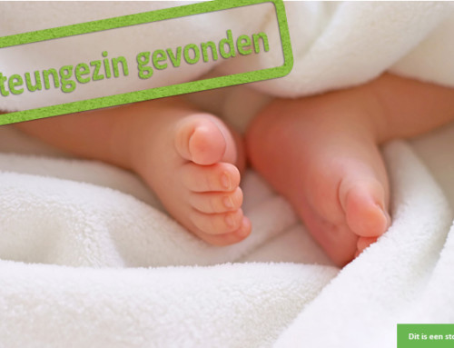 Jong gezin met een baby heeft hulp nodig