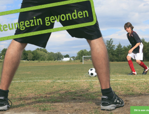 Steunvader/opa gezocht voor langs de (voetbal-)lijn!