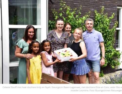 Buurtgezinnen Nieuwegein viert 50e koppeling – In de buurt