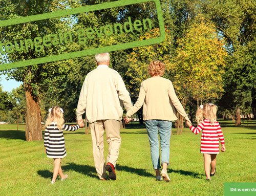 Oma en opa voor twee lieve meisjes!