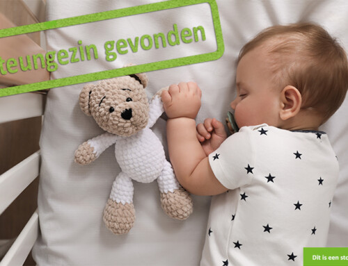 Mag deze vrolijke baby af en toe bij jou logeren?