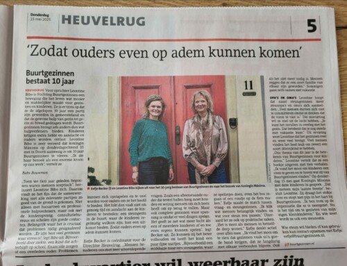 Zodat ouders even op adem kunnen komen – Heuvelrug