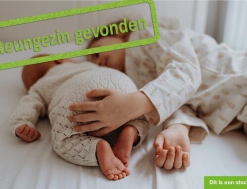 8-jarige en zusje van vijf weken horen bij elkaar