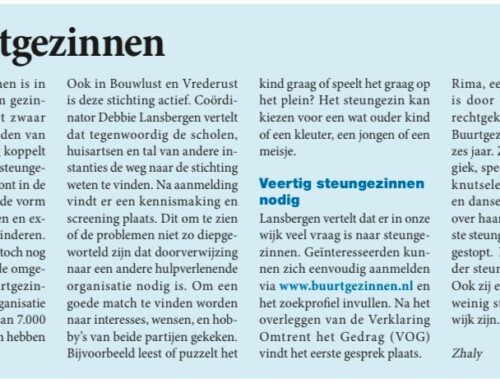 Buurtgezinnen – Wijkkrant Den Haag