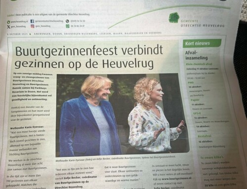 Buurtgezinnen verbindt gezinnen op de Heuvelrug – Nieuwsblad De Week