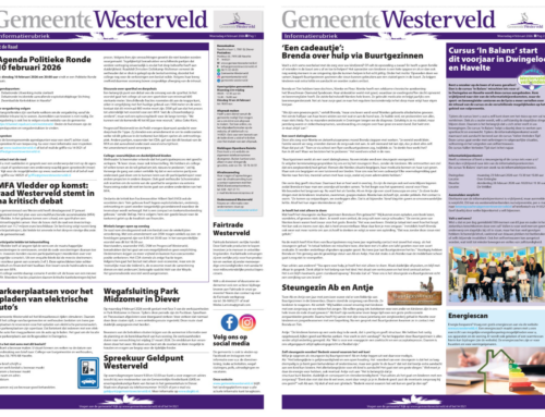‘Een beetje extra aandacht’ – Gemeente Westerveld